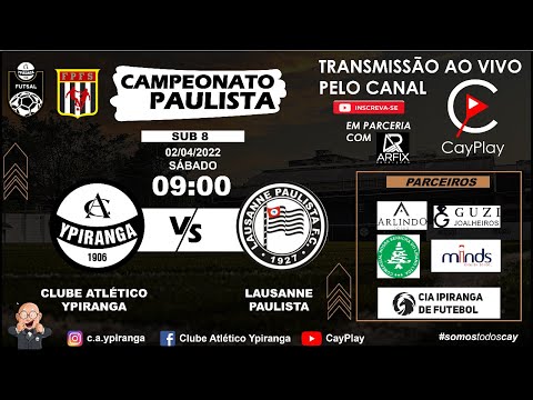 YPIRANGA x LAUSANNE - FUTSAL SUB 8