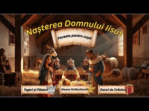 Nașterea Domnului Iisus Hristos – Poveste creștină pentru copii