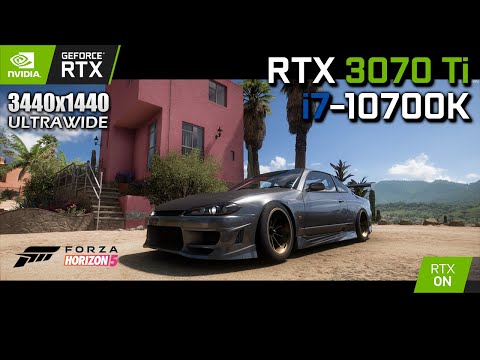 Forza Horizon 5 + Ray Tracing Mod - RTX 3070 Ti & i7-10700K | Max Settings 3440x1440