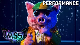 Piglet sings “Bruises” by Lewis Capaldi | THE MASKED SINGER | SEASON 5