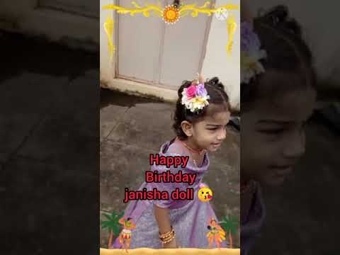 Happy Birthday janisha doll