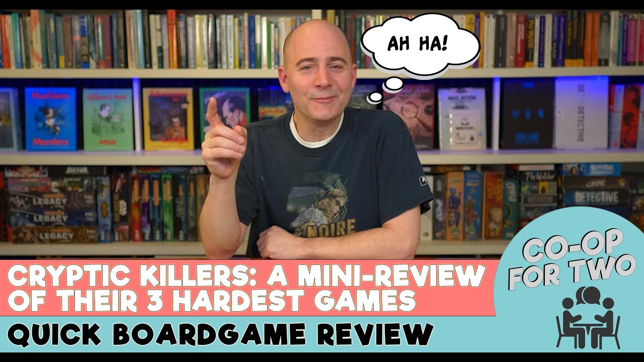 Cryptic Killers: A spoiler-free mini-review of their 3 hardest Cold Case Games (15min @ 4k)