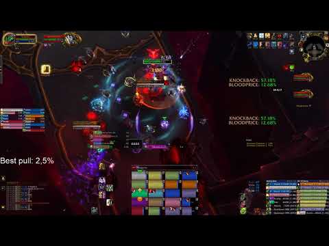 Retro vs Sire Denathrius Mythic - Castle Nathria l Disc Priest PoV