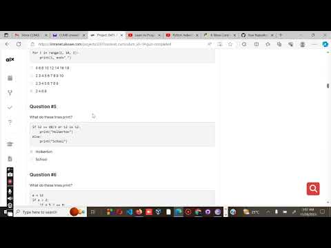 0x01. Python - if/else, loops, functions ・❥・200% QUIZ COMPLETE  ・❥・