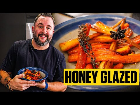 Michelin Star Chef Makes INSANE Honey Glazed Carrots and Parsnips