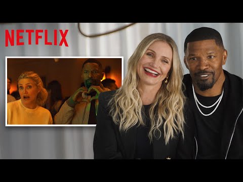 Cameron Diaz & Jamie Foxx React to Back In Action Fight Scenes