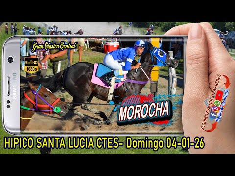 MOROCHA-Clasico Central- Hipico Santa Lucia Ctes- 04-01-26