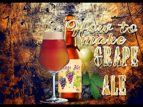 How to make Grape Ale (Wine? Beer? or Both?)