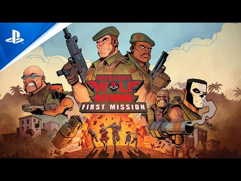 Operation Wolf Returns: First Mission - Launch Trailer | PS5 & PS4 Games