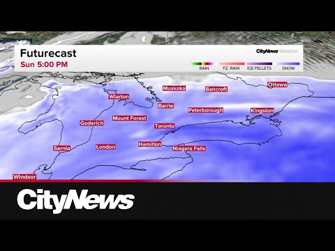 Toronto braces for up to 40 cm of snow Sunday