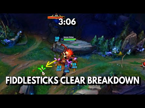 Fiddlesticks Jungle Clear Breakdown