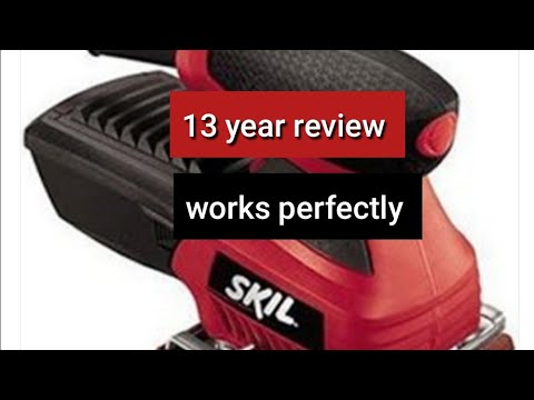 Skil 1/4 Sheet Palm Sander 2.0 Amp Micro Filter Cannister 7290-01 ( 13 year review simple