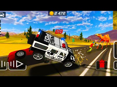 Mad Police Hummer Driving Around The City - Police Car Chase #41 - Best Gameplay (Android iOS)