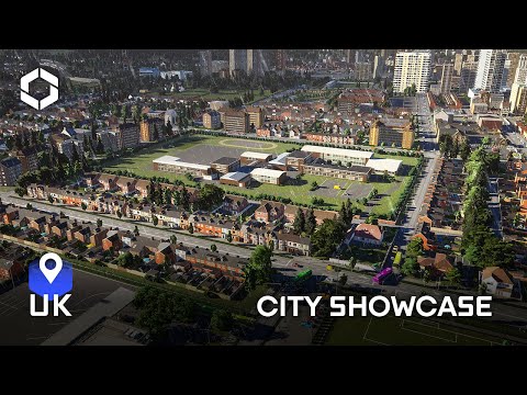 UK Pack City Showcase | Cities Skylines 2