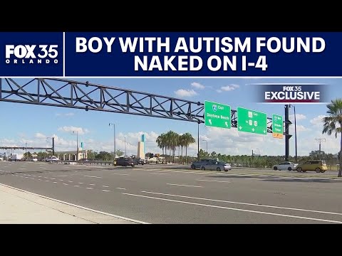 Florida man arrested after son with autism found naked on I-4 ramp