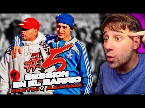 REACCION a GUSTY DJ | @Alejo isakk - Session En El Barrio #5