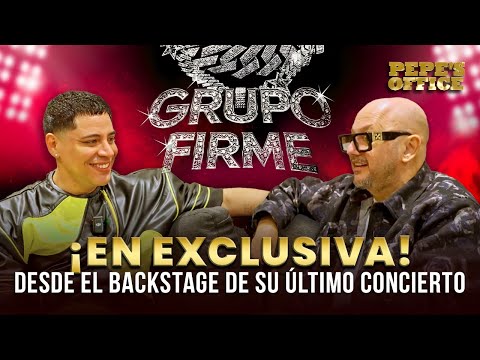 Thumbnail for Grupo Firme ¡En Exclusiva! Desde el backstage de su último concierto|  Pepe's Office by Grupo firme
