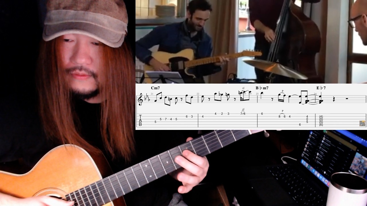 ジュリアンラージの天才的なアドリブを解説！【ギターレッスン】Julian Lage TAB