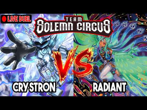 Crystron K9 Vs Radiant Typhoon Yu-Gi-Oh! Locals Feature Match | Live Duel