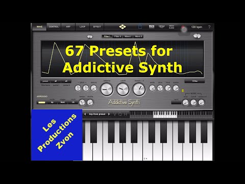 67 Presets for VirSyn Addictive Synth