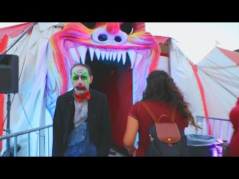 Circus Maze at Queen Mary's Dark Harbor 2017 | FULL WALKTHROUGH
