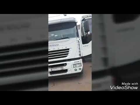 Ивеко стралис 2005г LED в фары