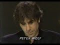 Peter Wolf talks Boston 1993 TV interview