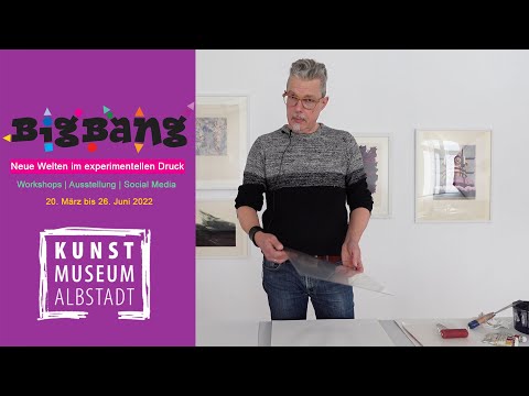 Gewusst wie: Monotypie mit Plexiglas (Flachdruck)