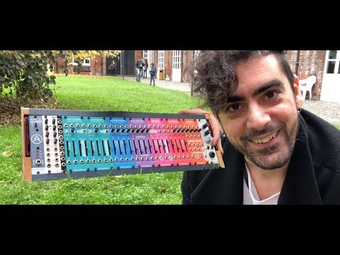 Soundmit 2019: Dreadbox Chromatic Eurorack Synth Modules Outdoors
