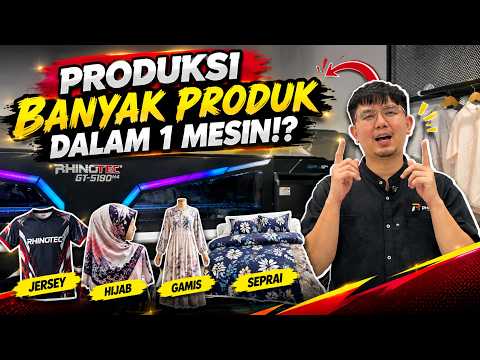 CUMAN DENGAN SATU MESIN INI BISA BIKIN BANYAK JENIS PRODUKSI!? 😲 | Rhinotec GT-S190