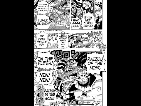 One Piece (ワンピース) Manga Chapter 817 Review - Raizou Of The Mist