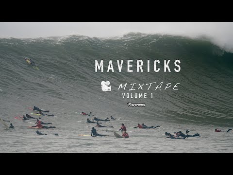 MAVERICKS SURFING MixTape  Vol.1 by POWERLINES PRODUCTIONS #4k #surfing  #powerlinesproductions