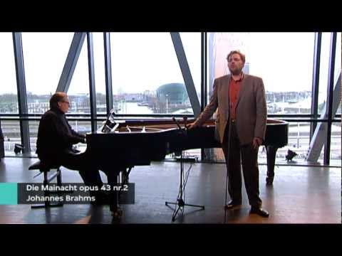 Hans Pieter Herman & Peter Nilsson - Johannes Brahms/ Die Mainacht Opus 43 nr. 2