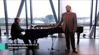 Hans Pieter Herman & Peter Nilsson - Johannes Brahms/ Die Mainacht Opus 43 nr. 2