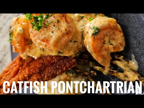 Fried Catfish Pontchartrain | Cooking Live with My Sister 🍽️🐟