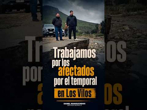 Diputado Manouchehri en Los Vilos - Trabajamos por los afectados por el temporal