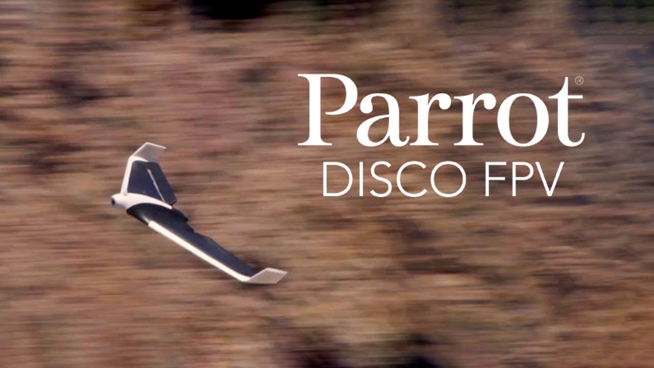 Дрон Parrot Disco FPV Sky Controller eastern europe (Black / White) PF750021AA video preview