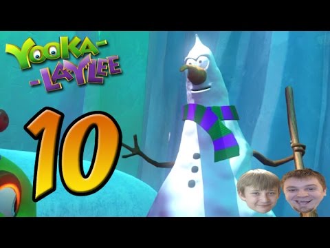 Yooka-Laylee Guide - PART 10 - Glitterglaze Glacier Expanded & Crystalline Cave + Joke of the Year!