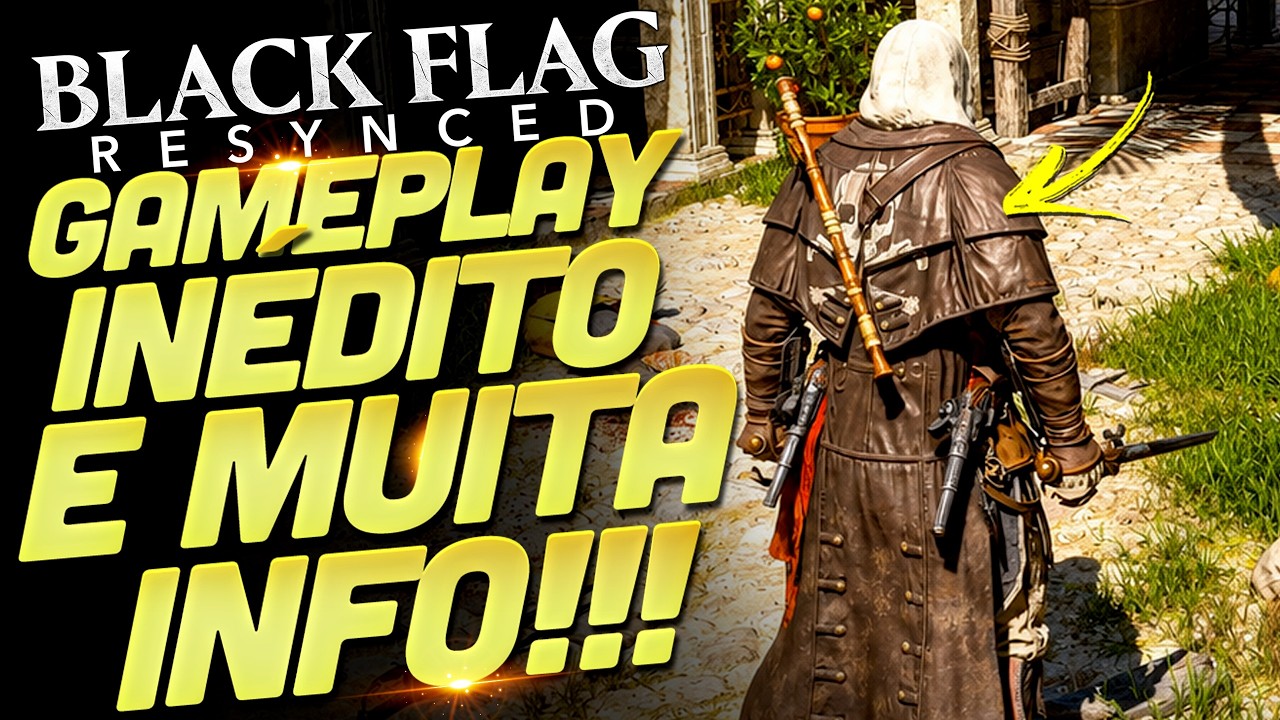 Novos Trechos de GAMEPLAY e DETALHES Oficiais de Assassin's Creed Black Flag Resynced!!!