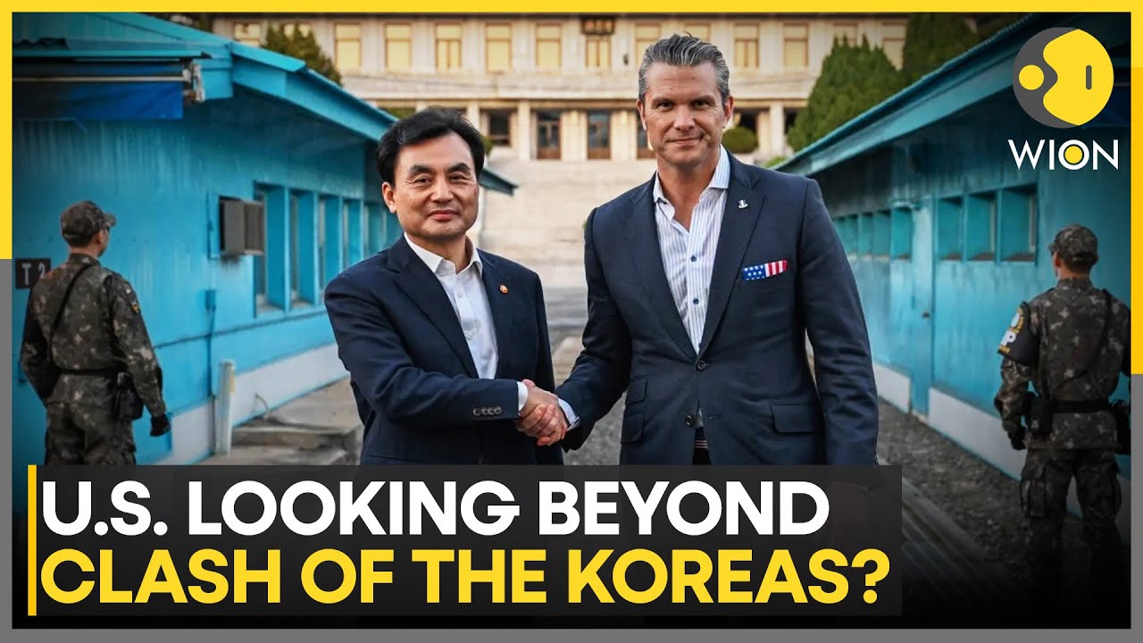 U.S. War Secretary Hegseth Visits DMZ Ahead of Key Alliance Talks | WION