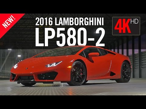 2016 Lamborghini Huracan LP580-2 Review Test Drive 4K