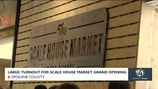 Large turnout for Scale House Market grand opening