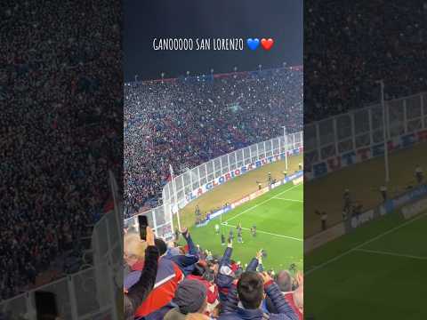 "LA HINCHADA DE SAN LORENZO " Barra: La Gloriosa Butteler • Club: San Lorenzo