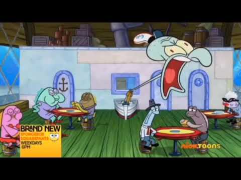 The Customers Ignore The Squid | SpongeBob - SpongeBob’s Bad Habit Clip