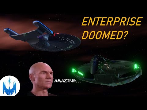 Enterprise D VS Romulan D'Deridex Analysis: The BATTLE We Never Got! Part 1 of 2!
