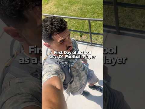 The life of a STUDENT athlete📚 #collegefootball #d1 #studentathlete #school #dayinmylife