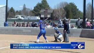 East Idaho GMC Dealers Athlete of the Week - Giulia Johns