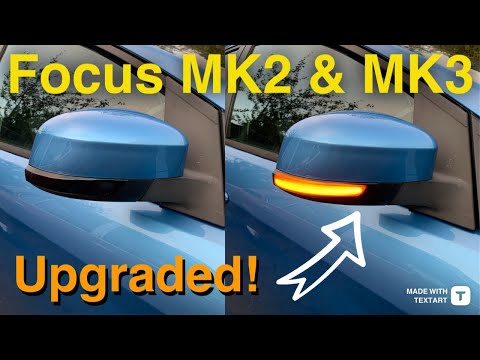Upgraded mirror indicators on the Focus MK2 MK3 & Mondeo mk4