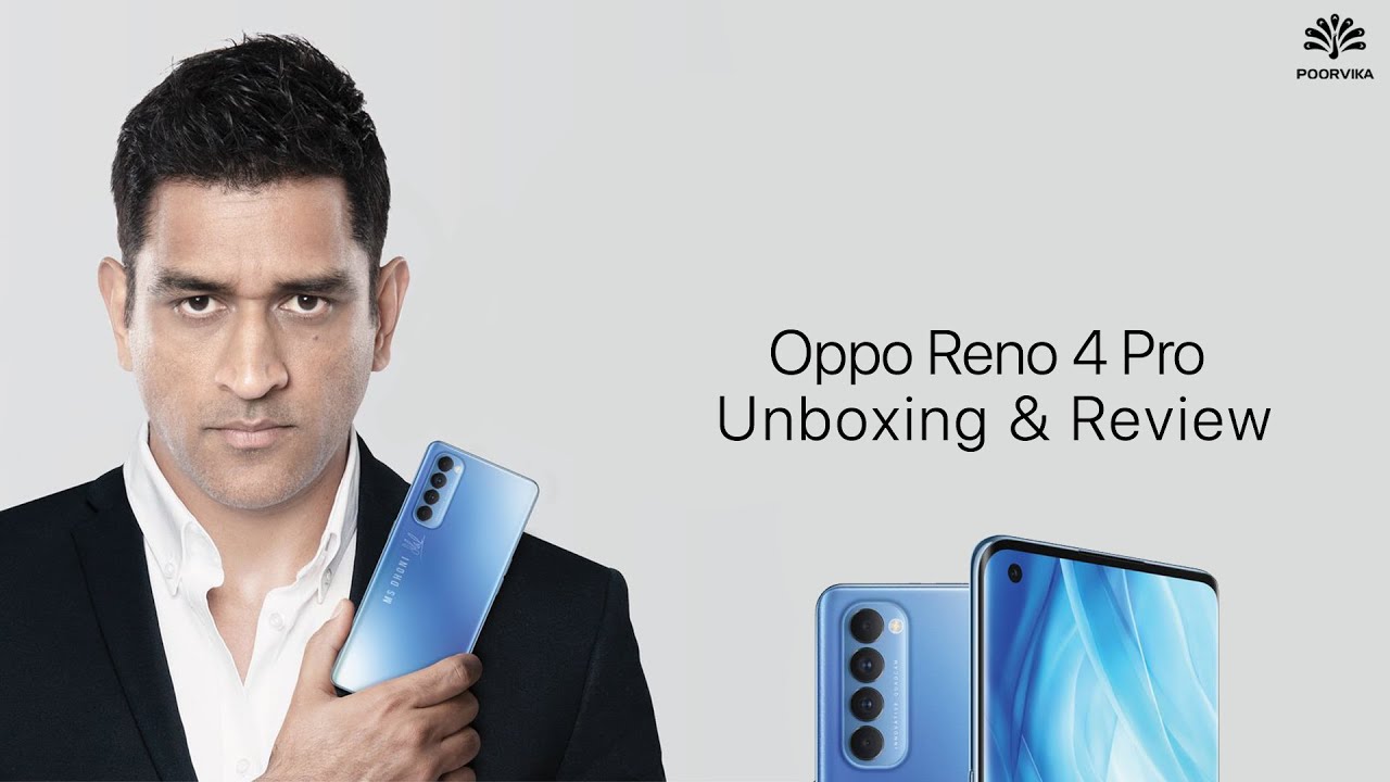 Oppo Reno 4 Pro MS Dhoni Special Edition | Unboxing & Review | 3D Curved Screen | Poorvika Mobiles