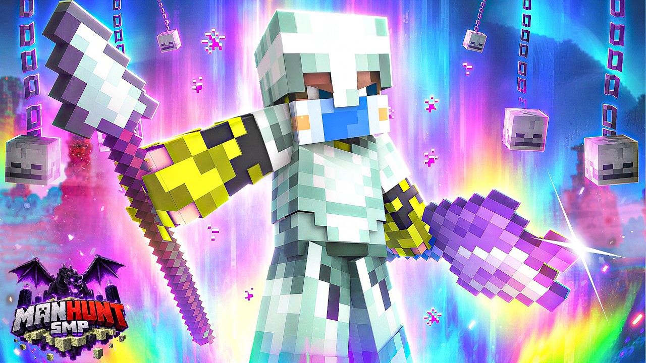 I Became the MOST POWERFUL Player in Manhunt SMP || Minecraft